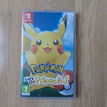 Pokémon Let's Go Pikachu Switch