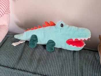 Crocodile bout’chou 23 cm vert mignon