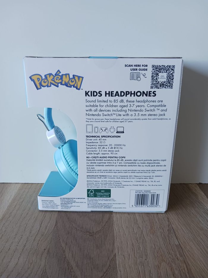 Casque audio enfant POKEMON - photo numéro 3