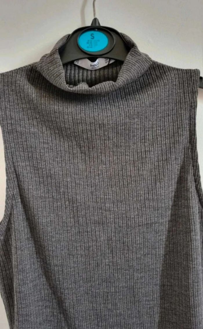Top gris Mango - photo numéro 2