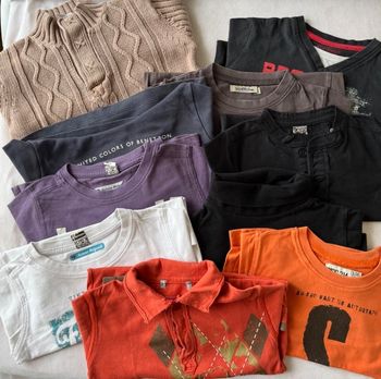 Lot tee-shirts manches longues