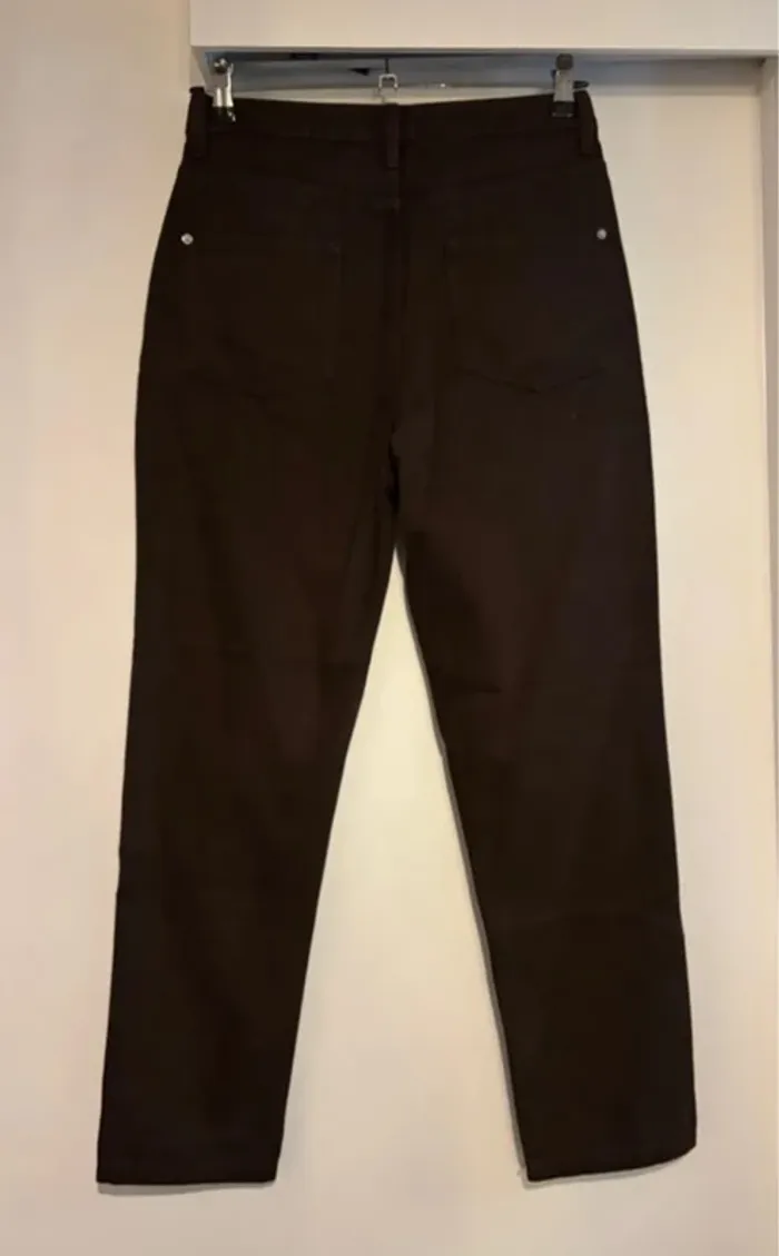 Pantalon droit Cache Cache marron – Taille 36 – Neuf - photo numéro 5