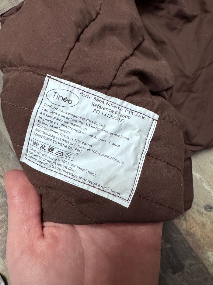 Porte bébé tissus - photo numéro 3