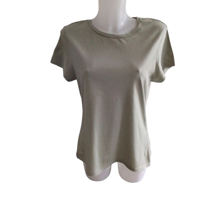 T-shirt femme  kaki taille 36 - photo numéro 2