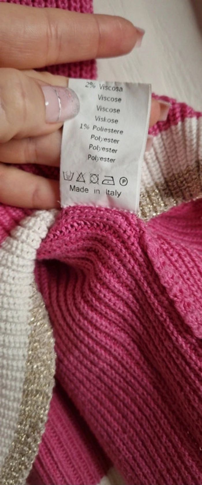 Pull Kaos rose - photo numéro 10