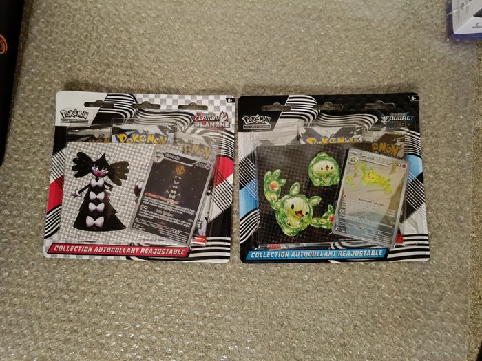 Duo de tripack pokémon ev10.5