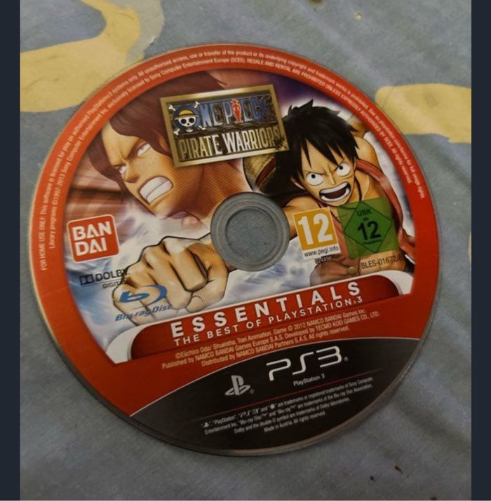 Jeu ps3 one piece sans boite