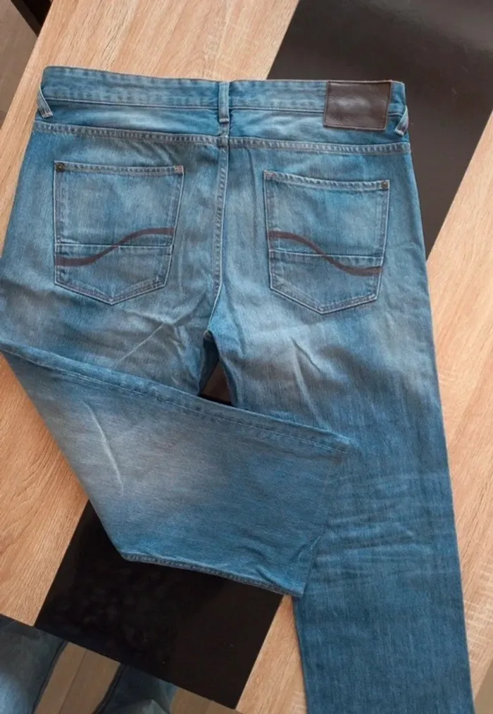 Panta-court en jeans homme Celio T.46/48  L.3/4 - photo numéro 5