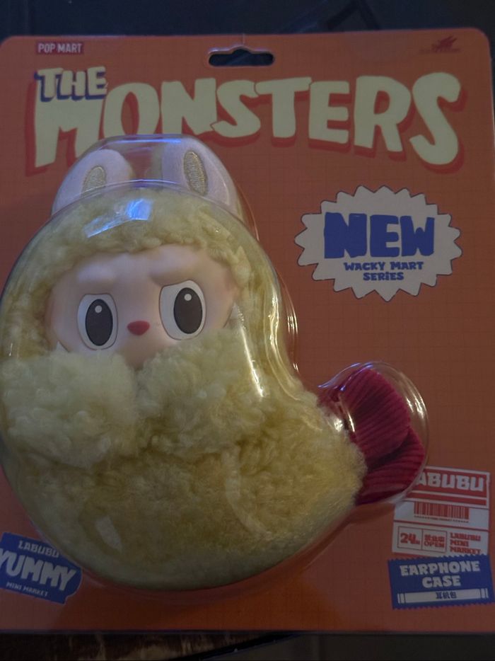 The monsters crevette wacky mart Shirmp labubu neuf authentique scellé - photo numéro 4