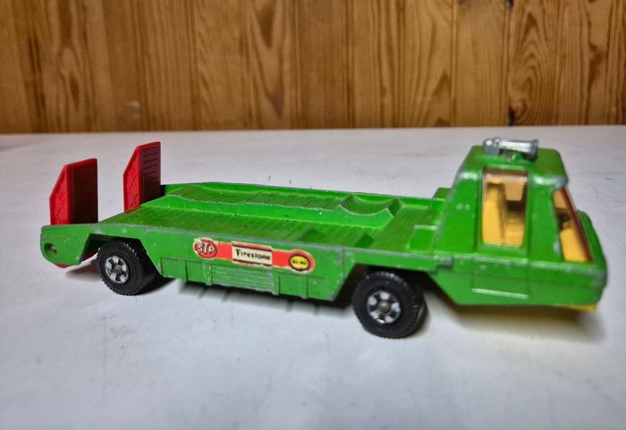 Camion miniature vert ancien matchbox transporter superkings K-2/5 Lesney - photo numéro 3