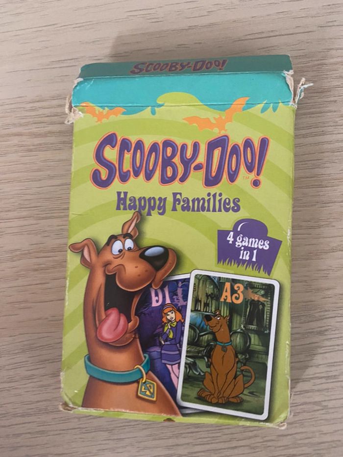 Jeu de carte scooby doo