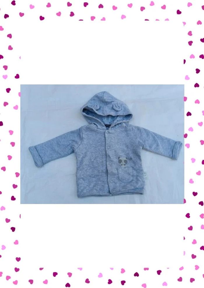 Sweat à capuche 3 mois