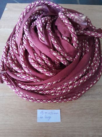 18m de corde à coudre 20mm de large