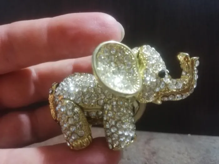 Porte-clés éléphant - photo numéro 6