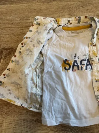 Chemise + teeshirt SAFARI