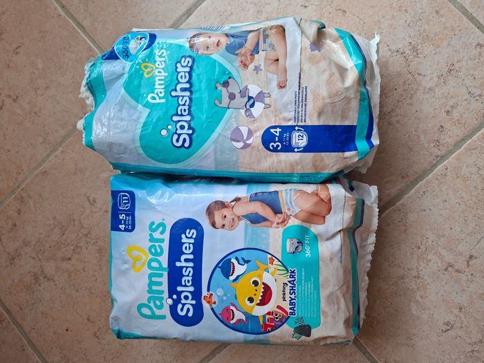 Pampers Splashersb Taille 3-4 et 4-5
