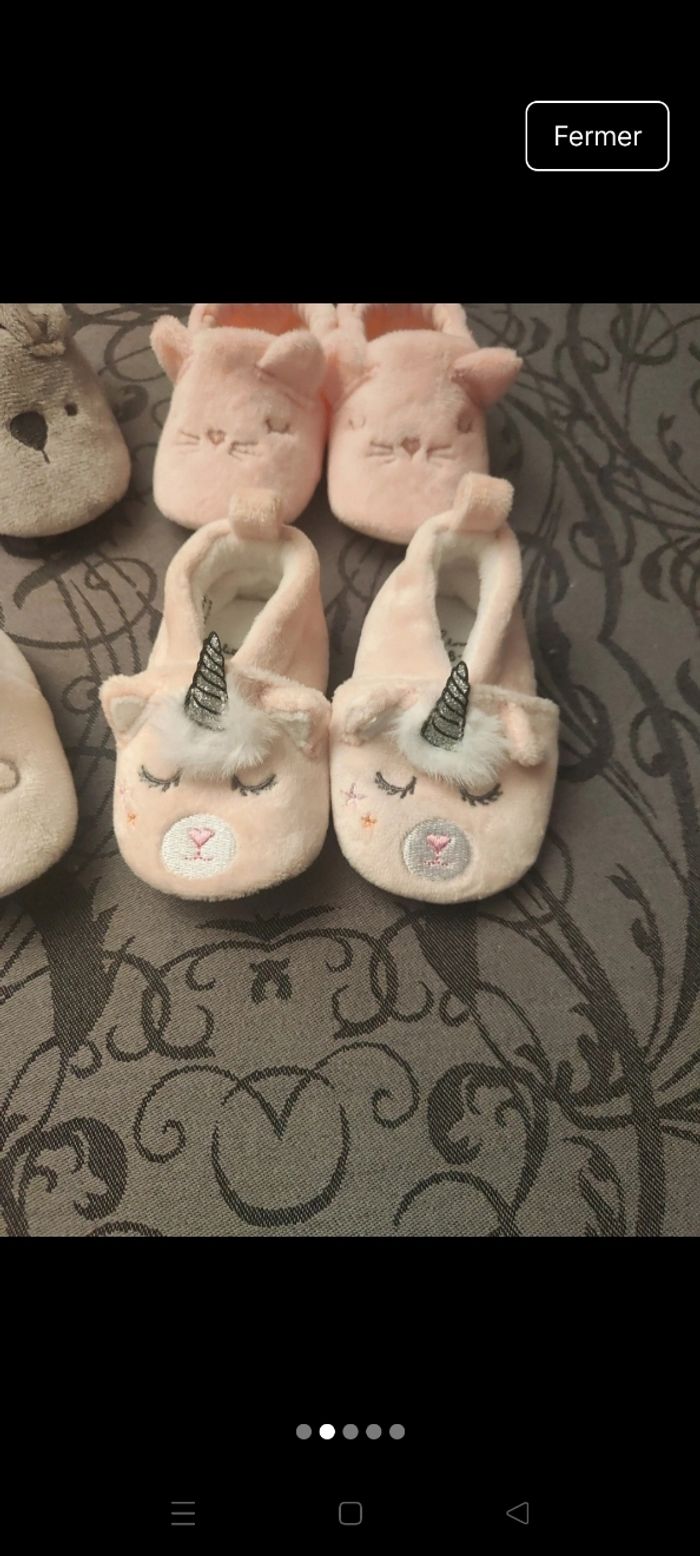 Lot de chaussons - photo numéro 2