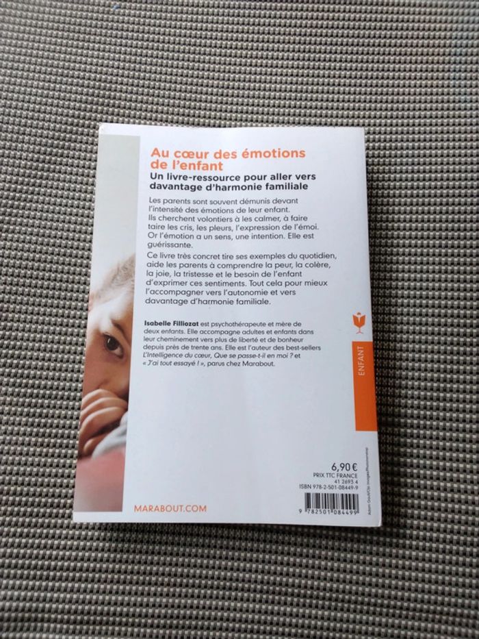 Livre de Isabelle filliozat au cœur des émotions de l'enfant - photo numéro 2