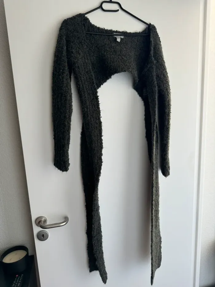 Pull type cache cœur gris ASOS - photo numéro 5