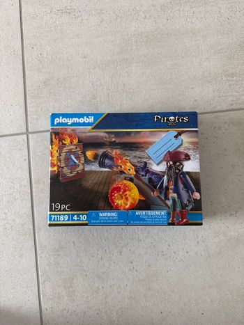 Playmobil 71189 pirates et canon de feu 