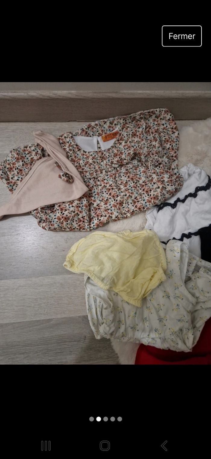 Lots de vêtements filles 18mois - photo numéro 2