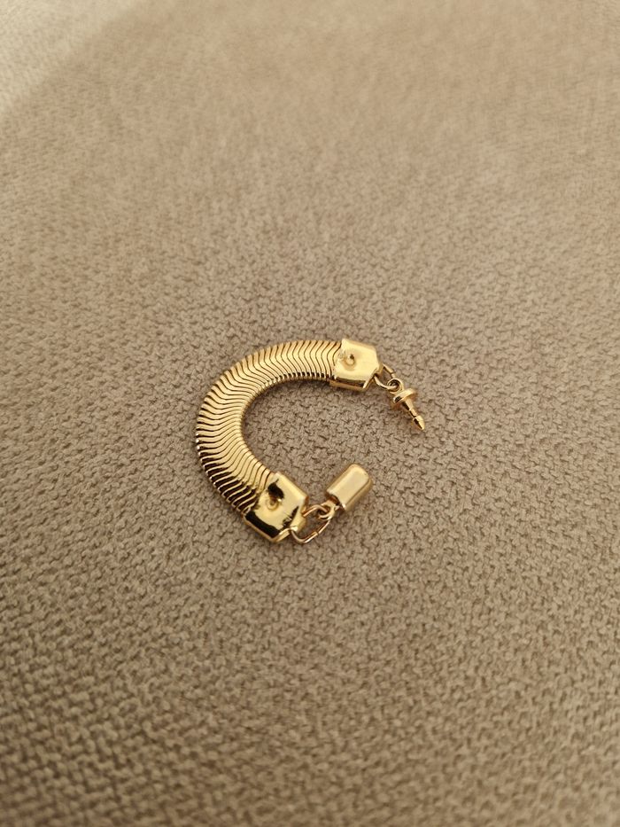 Boucle d'oreilles dorée vintage - photo numéro 7