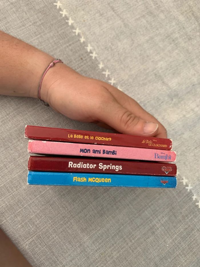 Lot 4 petits livres Disney en carton - photo numéro 2
