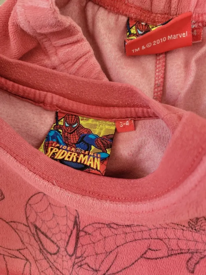 Pyjama 3/4 ans spider-man - photo numéro 3