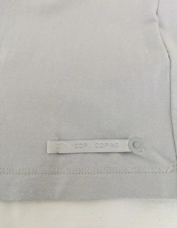 T-shirt d'été gris - Cop Copine - taille 2 - photo numéro 6