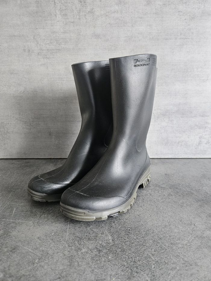 Bottes de pluie mixte - Pointure 37/38 - Solognac - Noires