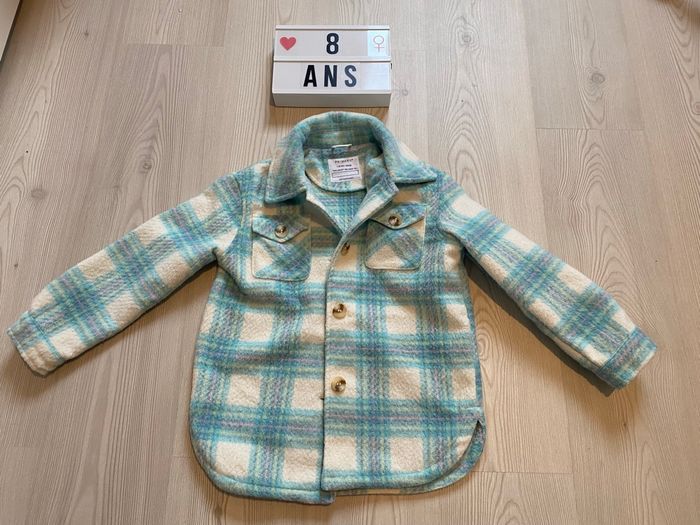 Veste à carreaux