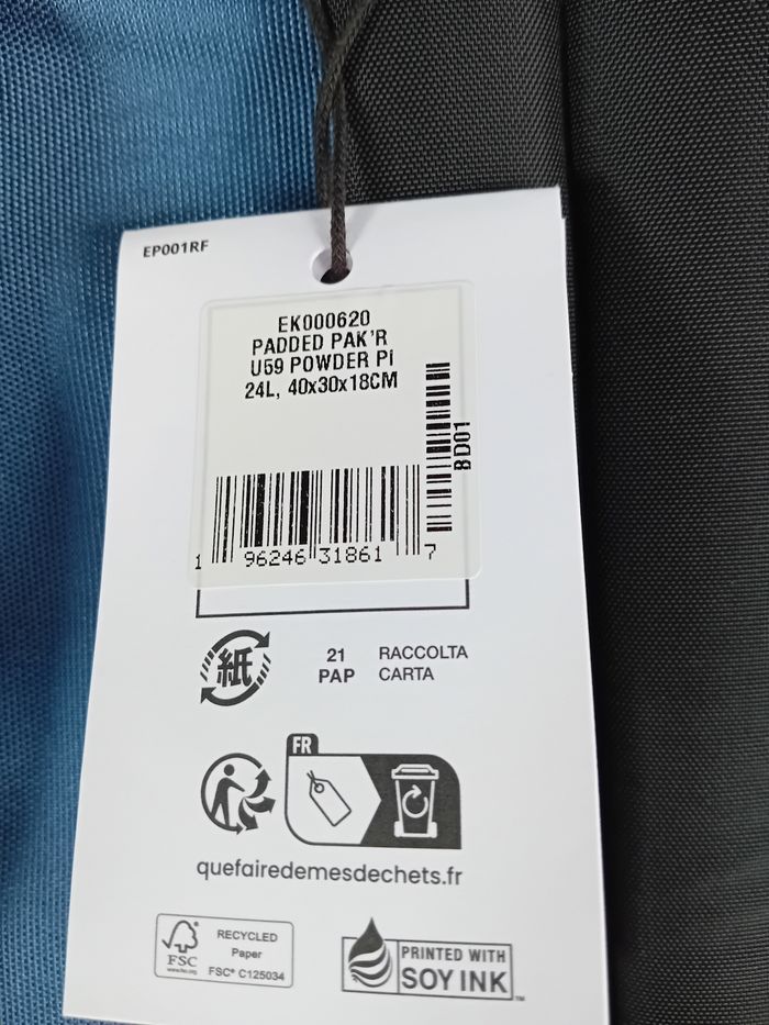 Sac à dos Eastpak neuf - photo numéro 5