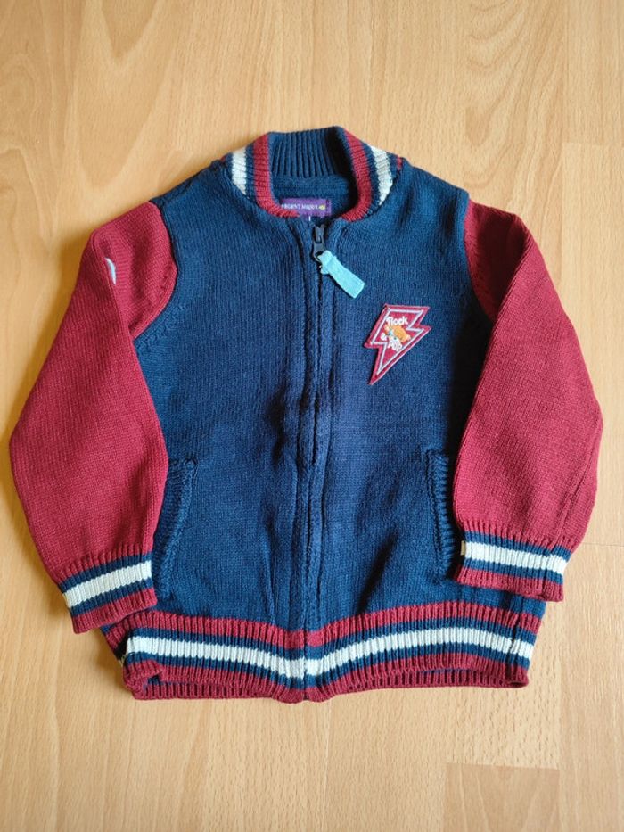 Lot ensemble tenue Pantalon et Gilet zippé assorti Neufs Sergent Major en 12-18M - photo numéro 6