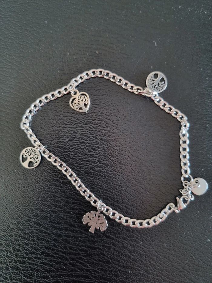 Bracelet de cheville en acier inoxydable - photo numéro 2