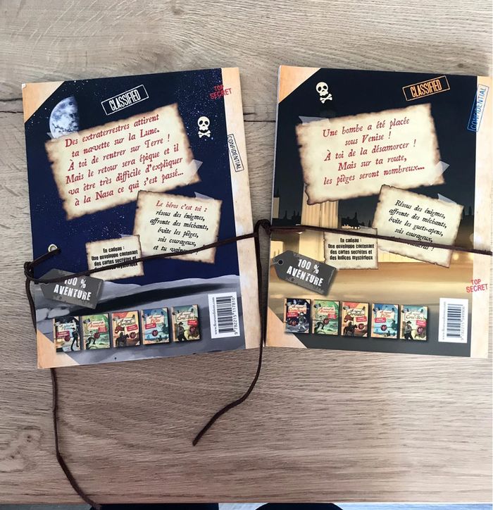 Lot de livres Top secret - photo numéro 2