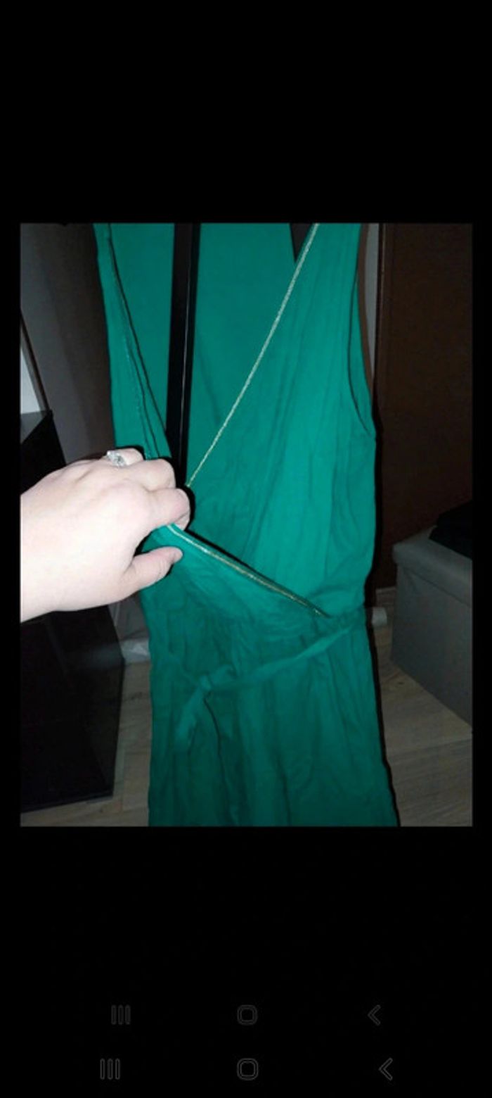 Robe Camaïeu verte taille 44 neuve - photo numéro 5