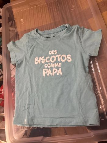 T shirt bleu