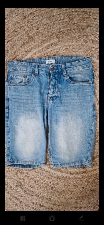 Short en jeans délavé Jules