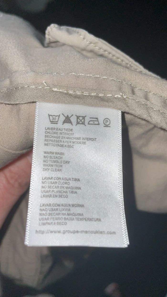 Veste de style militaire saharienne Akac Ecou - XS - Beige - photo numéro 5