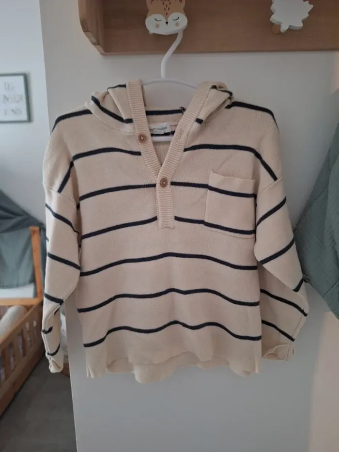Pull fin vertbaudet 2 ans