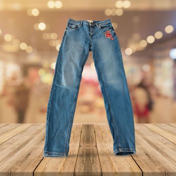 Jean Denim Springfield - Broderie Florale