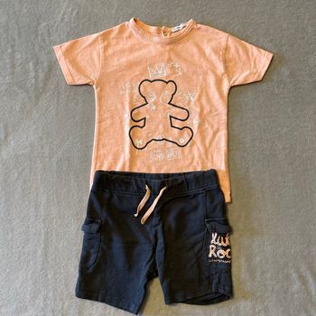 Ensemble short t-shirt 4 ans
