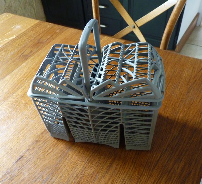 panier à couverts lave vaisselle SMEG accessoire electroménager neuf gris