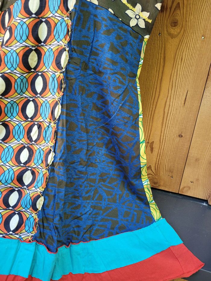 Superbe robe colorée taille L, 42,Desigual - photo numéro 6