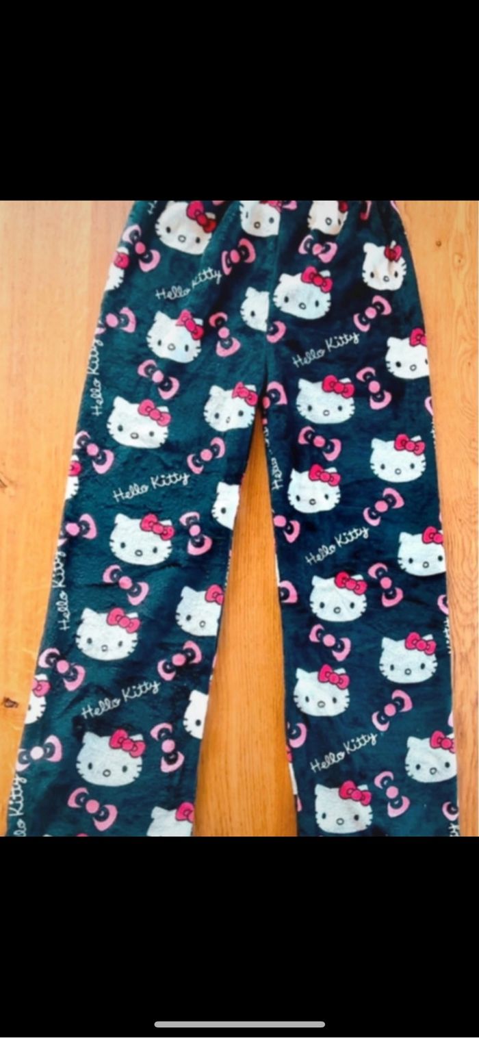 Bas pyjama doux hello kitty - photo numéro 2