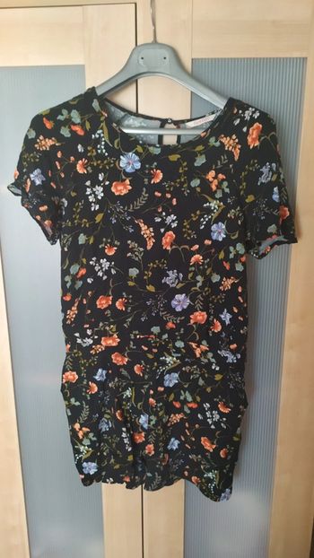 Combi-short Camaïeu fleurs