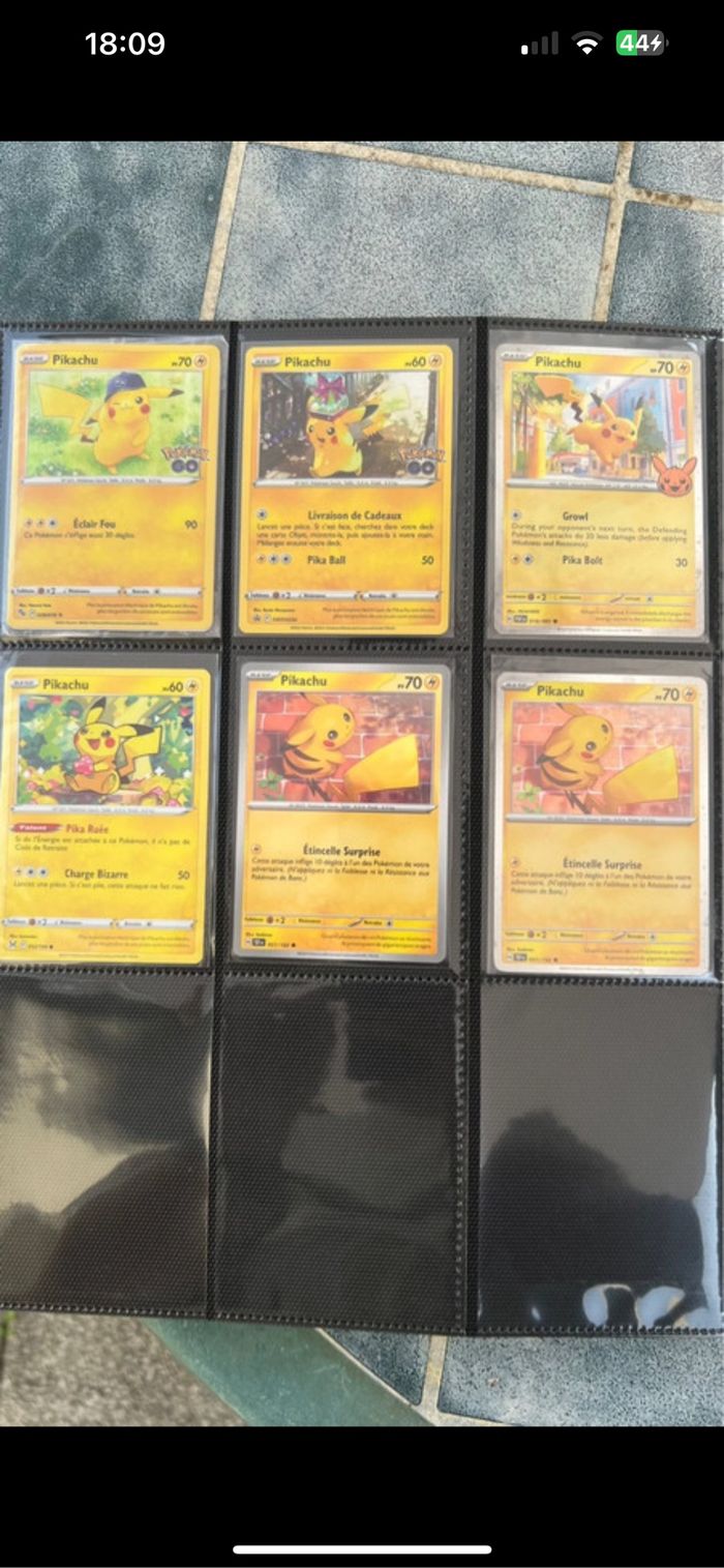 Classeur carte Pokémon différentes série et année . - photo numéro 3