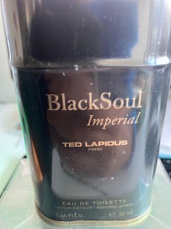 Ted Lapidus parfum   Homme: Black Soul impérial 50ml