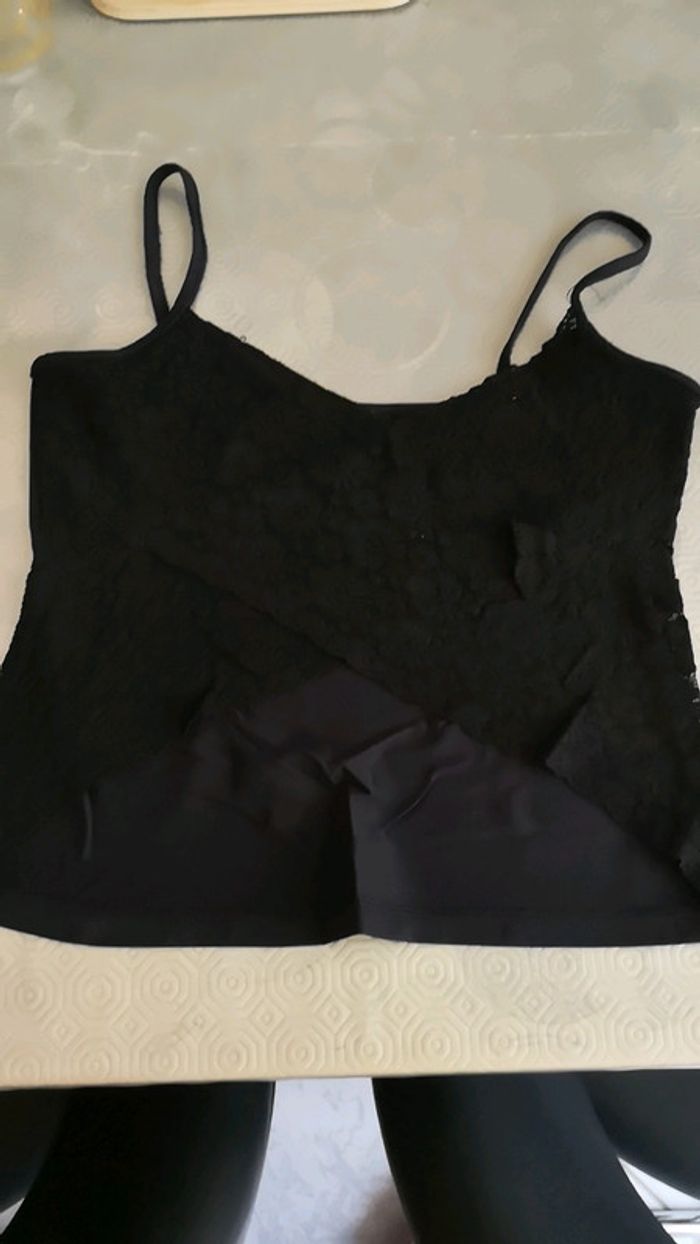 #top femme noir T S