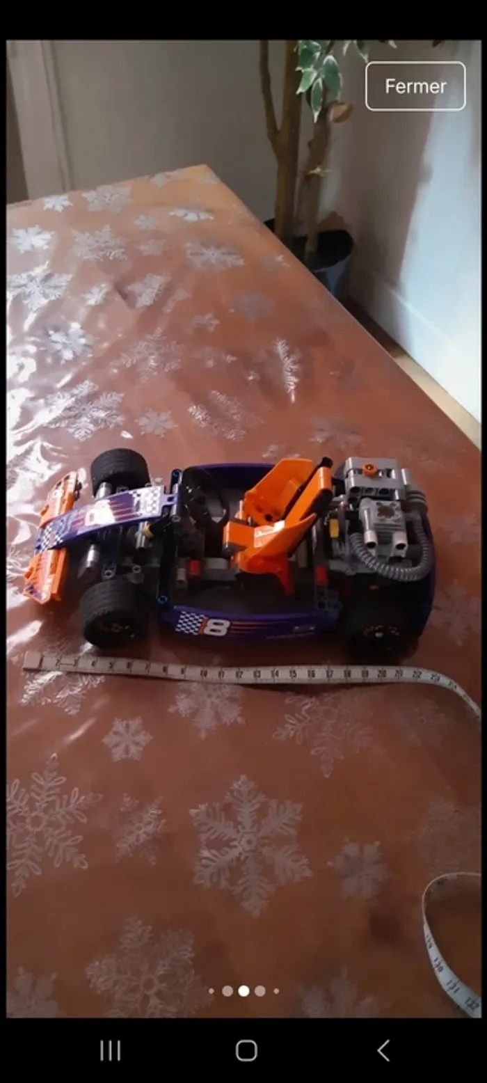 Voiture de course ou karting Lego technic - photo numéro 12
